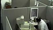 Man destroys computer 10 minutes