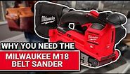 Why You Need The Milwaukee M18 Belt Sander - Ace Hardware