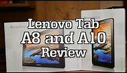 Lenovo IdeaTab A8 & A10 Tablet Review