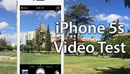 iPhone 5S Video Test - iPhone 5S Camera Test - Slo Mo Video Test