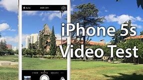 iPhone 5S Video Test - iPhone 5S Camera Test - Slo Mo Video Test