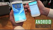 Samsung Galaxy Note 2 VS Galaxy S3