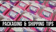 My ENTIRE Process - Packaging, Labeling, & Shipping | Royalty Soaps