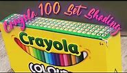 Review | Crayola 100 coloured pencils and shades #art #colorpencil #crayolaexperience