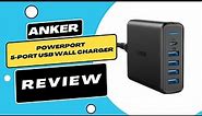 Anker PowerPort 5 Port USB Wall Charger Review