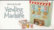 DIY Vintage Vending Machine papercraft model (step by step tutorial)