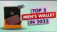Top 5 Men Wallet In 2023 🔥 Best Men Wallet In 2023 🔥 Leather Wallet Under 500 🔥 Men's Leather Wallet