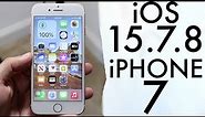 iOS 15.7.8 On iPhone 7! (Review)