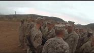 United States Marine Corps Eagle, Globe and Anchor ceremony.