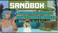 VoxEdit Tutorial Basics - HOW TO MAKE MODEL NFTS | The SandboxGame