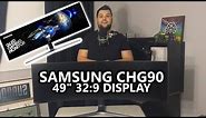 Samsung CHG90 - Test Driving Samsung's Latest Gaming Monitor - 49” QLED 32:9 Curved HDR Display