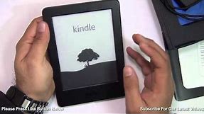 Amazon Kindle 7th Generation WiFi Unboxing And Hands On Review