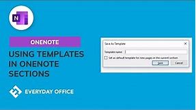 OneNote Template Pages with Outlook Meeting Minutes