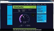 How to check my home internet speed