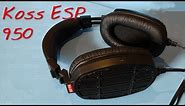 Z Review - Koss ESP950 Electrostatic EarSpeakers that aren't STAX