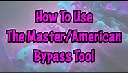 {9} How to use the American Masterlock bypass tool