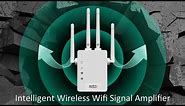 Intelligent Wireless Wifi Signal Amplifier