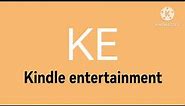 Kindle entertainment logo history