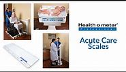 Acute Care Scales from Health o meter Professional Scales