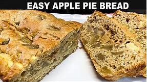 APPLE PIE BREAD, Easy use of Canned Pie Filling and Box Cake Mix