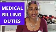 WHAT DO MEDICAL BILLERS DO? | BASIC DUTIES OF MEDICAL BILLING (FOR BEGINNERS)