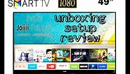 Samsung joiiii smart tv 5300 | Unboxing setup and review | 2017 |