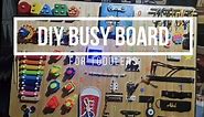 DIY Busy Board for Toddlers | WoodPandaPH