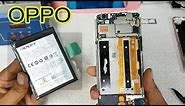 OPPO F1s Battery Replacement || How To Disassembly and Reassembly Oppo f1s battery
