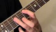 E Guitar Chord (E major chord guitar lesson)