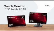How to use TD2465 with Touch Controller software| ViewSonic TD65 Series Frameless Touch Monitor