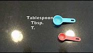 How to Use Measuring Spoons and Cups