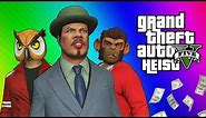 GTA 5 Heists #2 - Nogla's Outfits & Epic Car Chase! (GTA 5 Online Funny Moments) [Part 1]