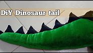 Diy Dinosaur tail | halloween costume
