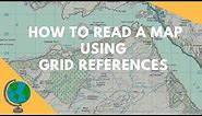 How to read Maps - Grid References (Geography Skills)