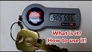 RSA SecureID Token / Key Fob :Two-Factor Authentication : Eye-On-Stuff