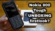 Nokia 800 Tough: Unboxing | First Look | Hands-on