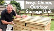 Outdoor Storage Unit - How to Build