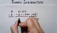 Lesson 32: Binary Subtraction