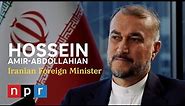 Hossein Amir-Abdollahian on Iran’s involvement in the Israel-Palestine conflict | NPR