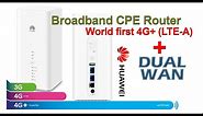 Huawei B618s-65D Broadband CPE Router: A Closer Look!