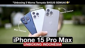 Release Day! Unboxing iPhone 15 Pro Indonesia (2023)