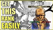 METAL GEAR SOLID 1 MASTER COLLECTION BIG BOSS RANK/ELITE TROPHY GUIDE