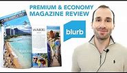 Blurb Premium & Economy Magazine Review
