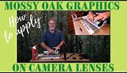 Mossy Oak Graphics - Applying lens camo wrap for bird photography
