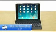 Zagg Folio Keyboard Case Cover for iPad Mini ZKMHFBKLIT103 And ZKMHFWHLIT103 Overview