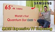 King of All TVs 2023.. 😱 Samsung S90C 65" 4K OLED TV First Unboxing in India🔥
