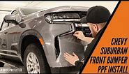 2022 Chevy Suburban - Front Bumper PPF Installation Tutorial
