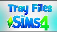 EASY!! How to install Lots / Sims from Websites | Sims 4 Tray Files Tutorial