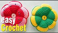 Easy Crochet: How to Crochet a Pin Cushion. Free pin cushion pattern & tutorial.