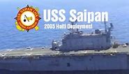 USS Saipan LHA-2, Haiti Deployment, 2005